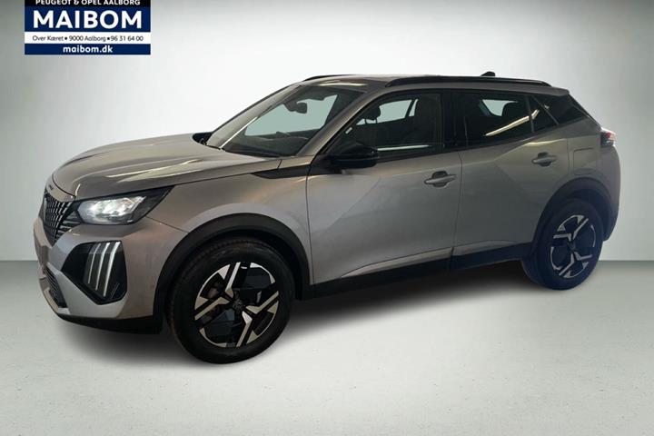 Grå Peugeot 2008 fra 2023