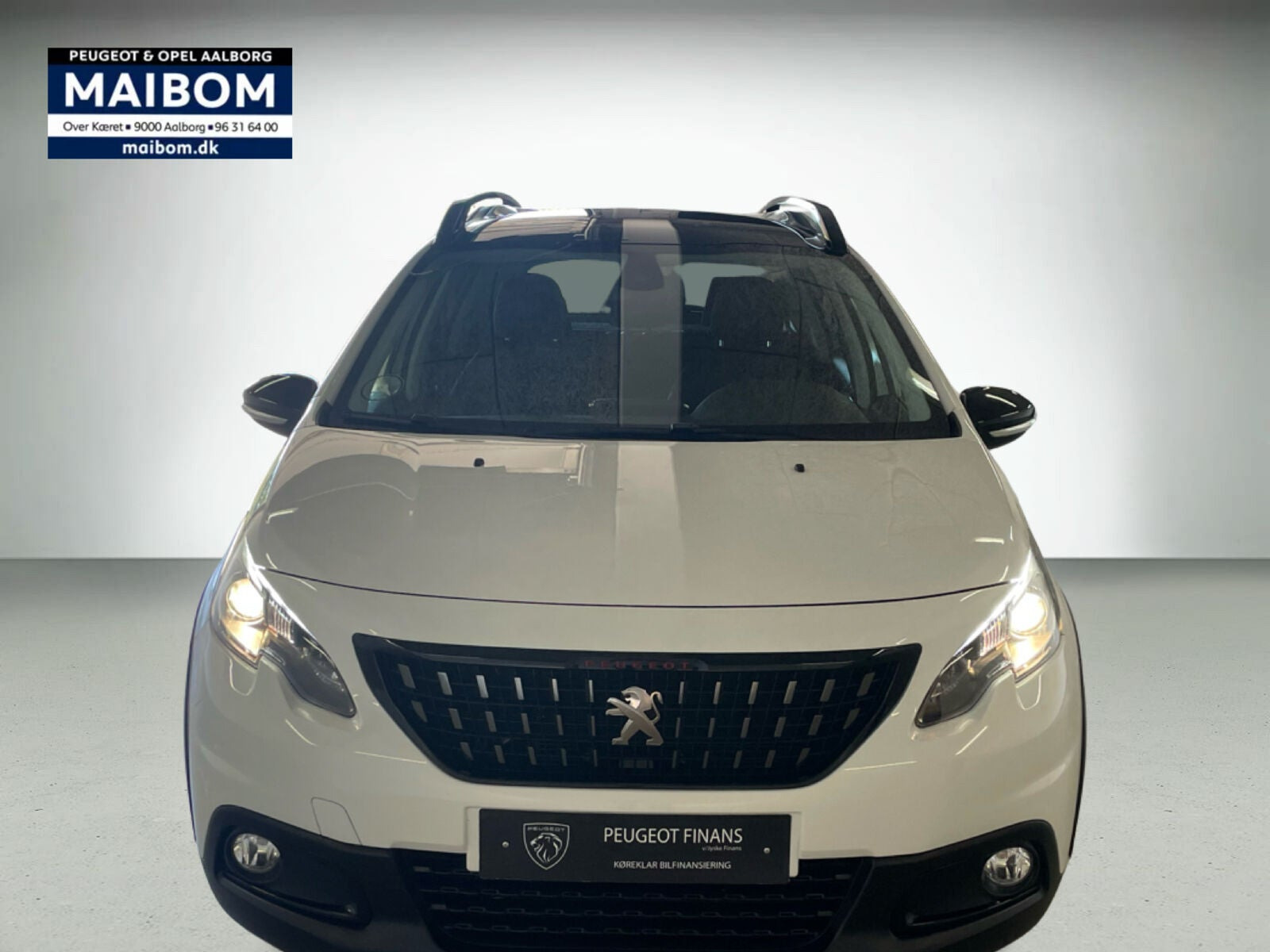 Hvid Peugeot 2008 fra 2019