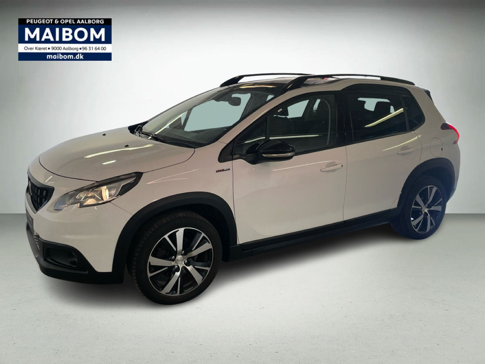 Hvid Peugeot 2008 fra 2019