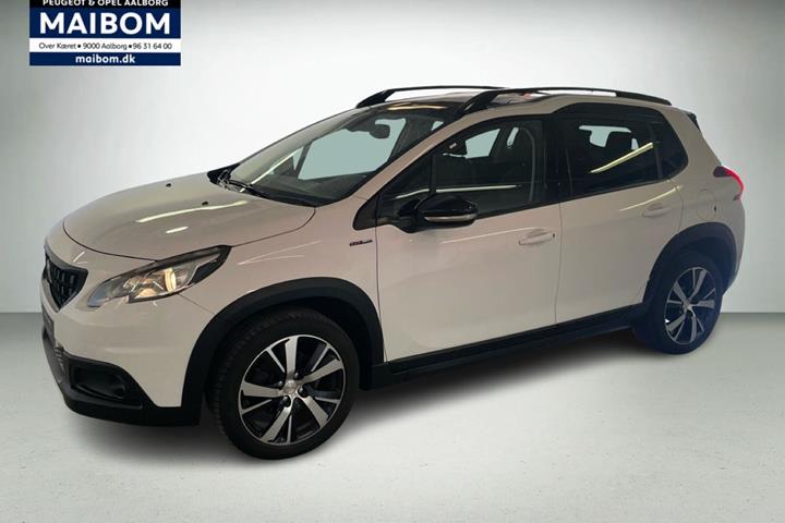 Hvid Peugeot 2008 fra 2019