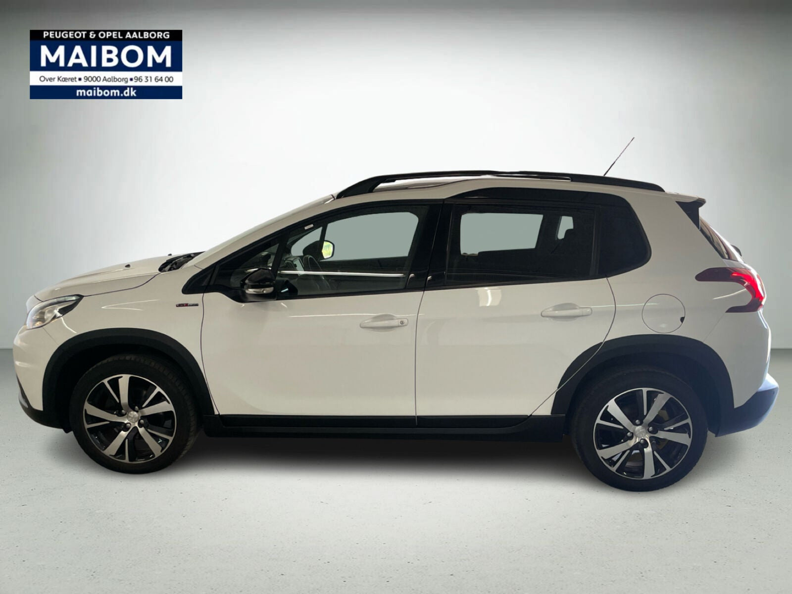 Hvid Peugeot 2008 fra 2019