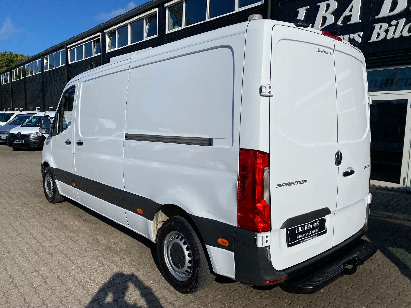 Hvid Mercedes Sprinter 315 fra 2024