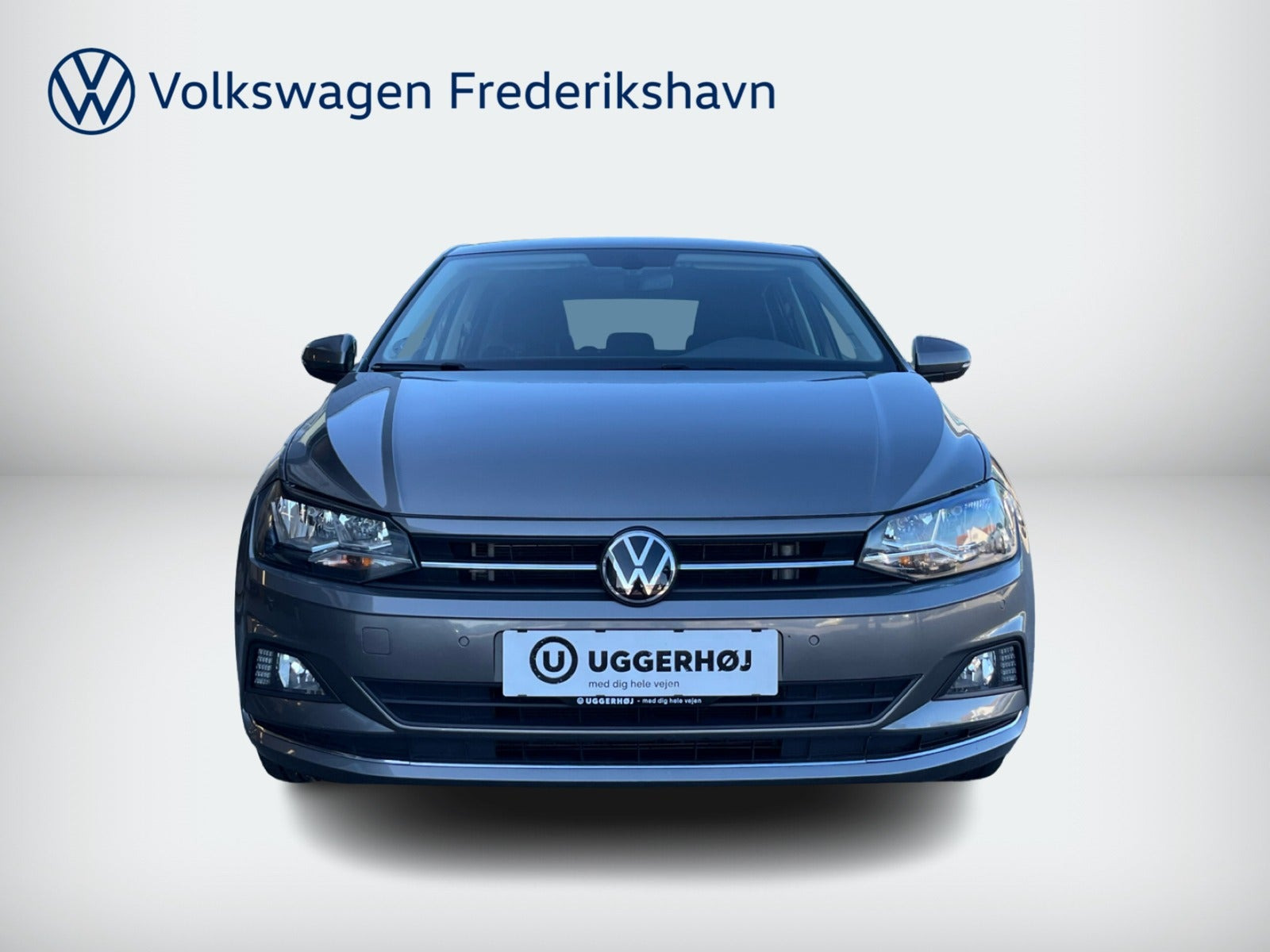 Grå VW Polo fra 2021