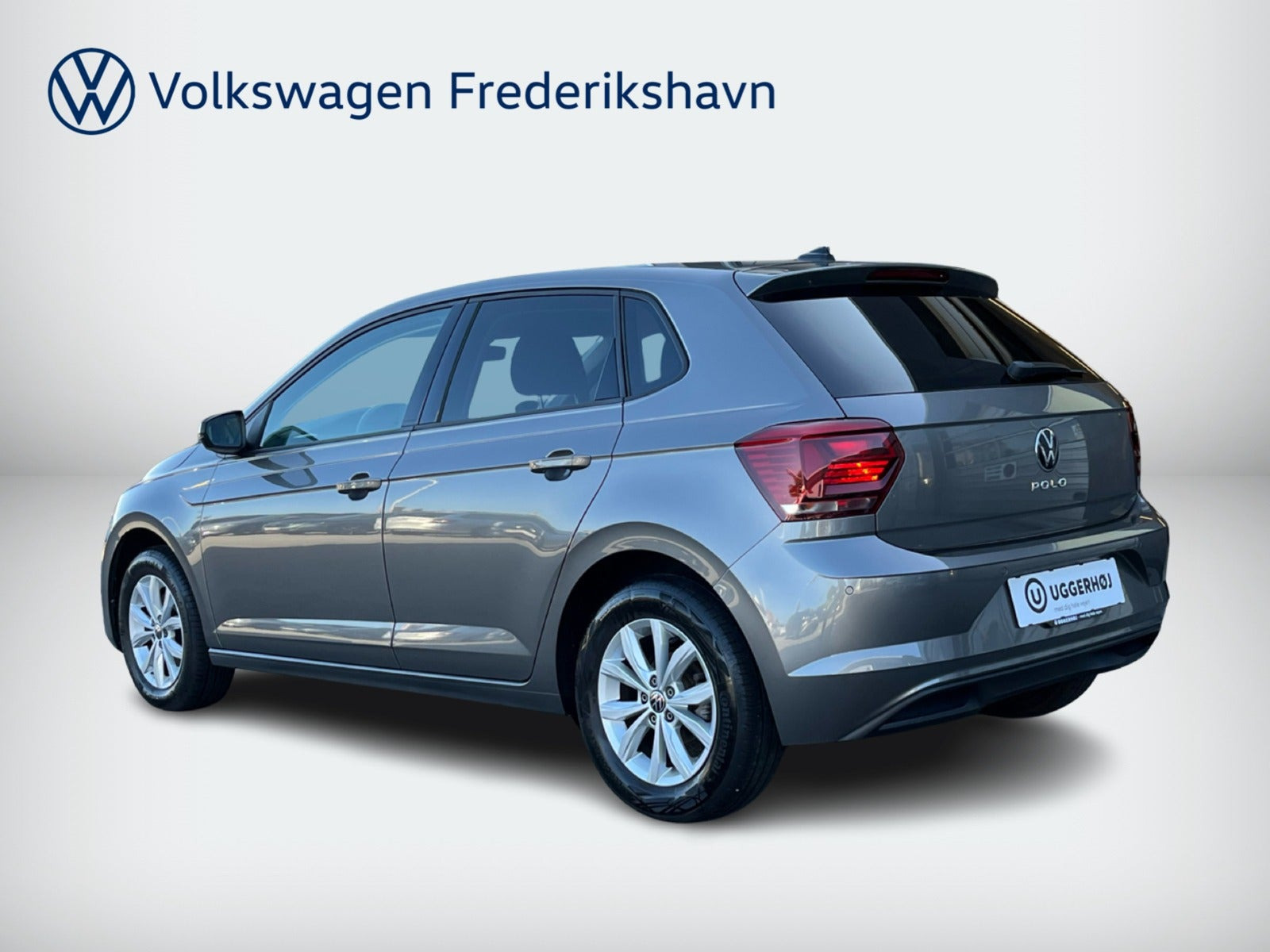 Grå VW Polo fra 2021