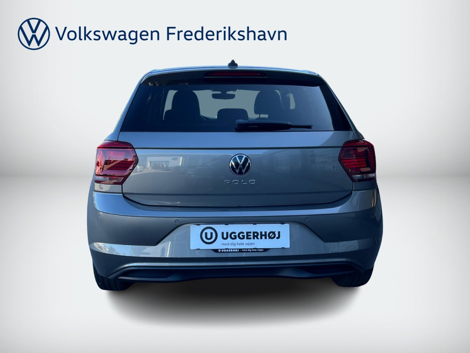 Grå VW Polo fra 2021