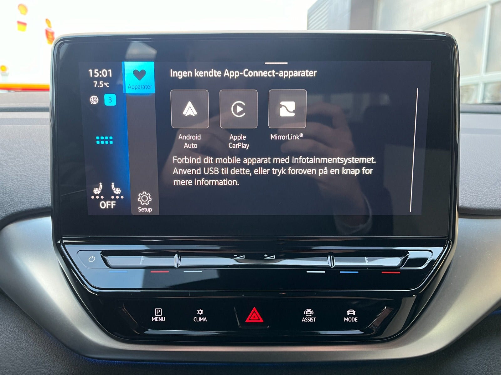Grå VW ID.4 fra 2023