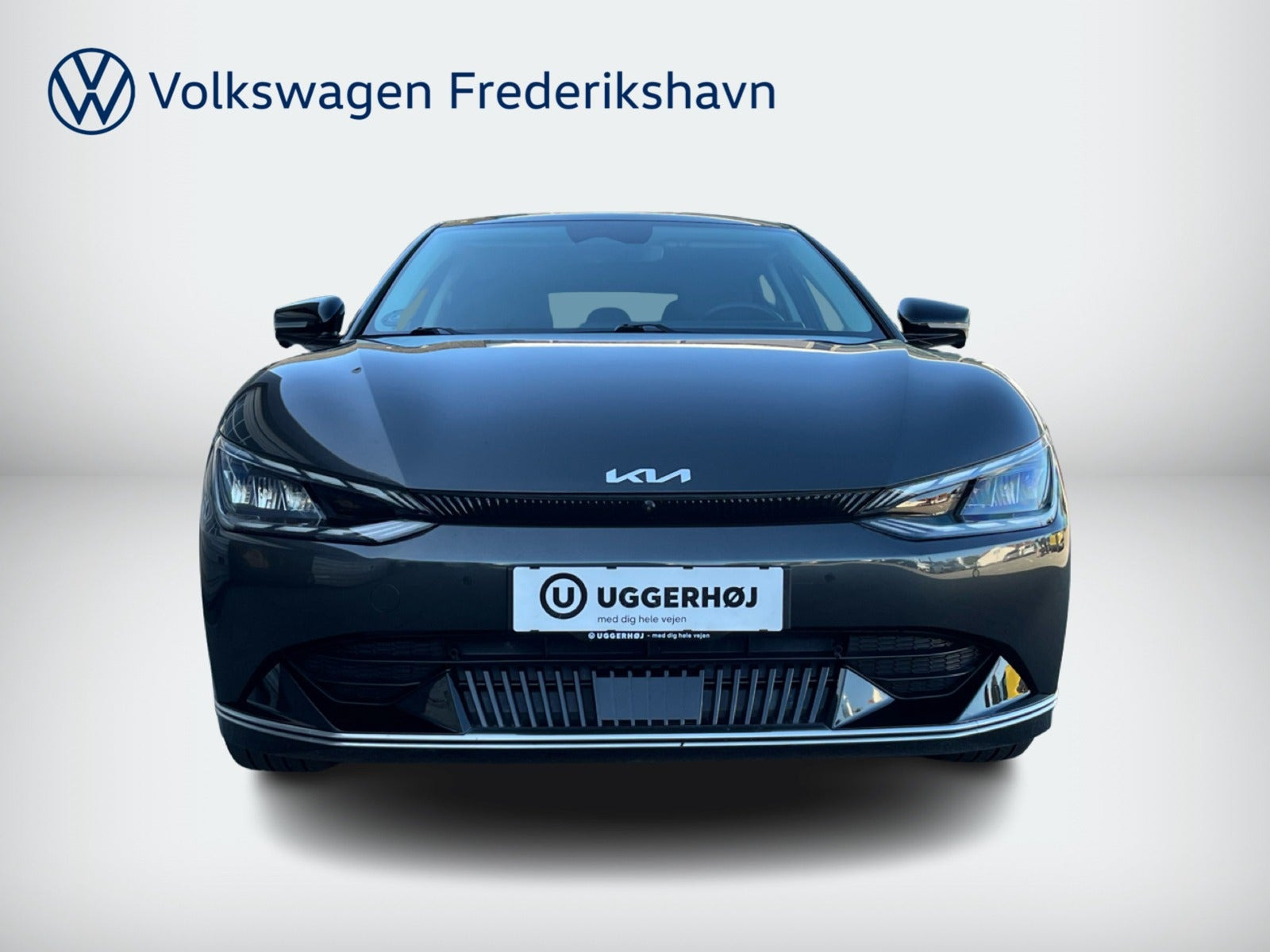 Grå Kia EV6 fra 2022