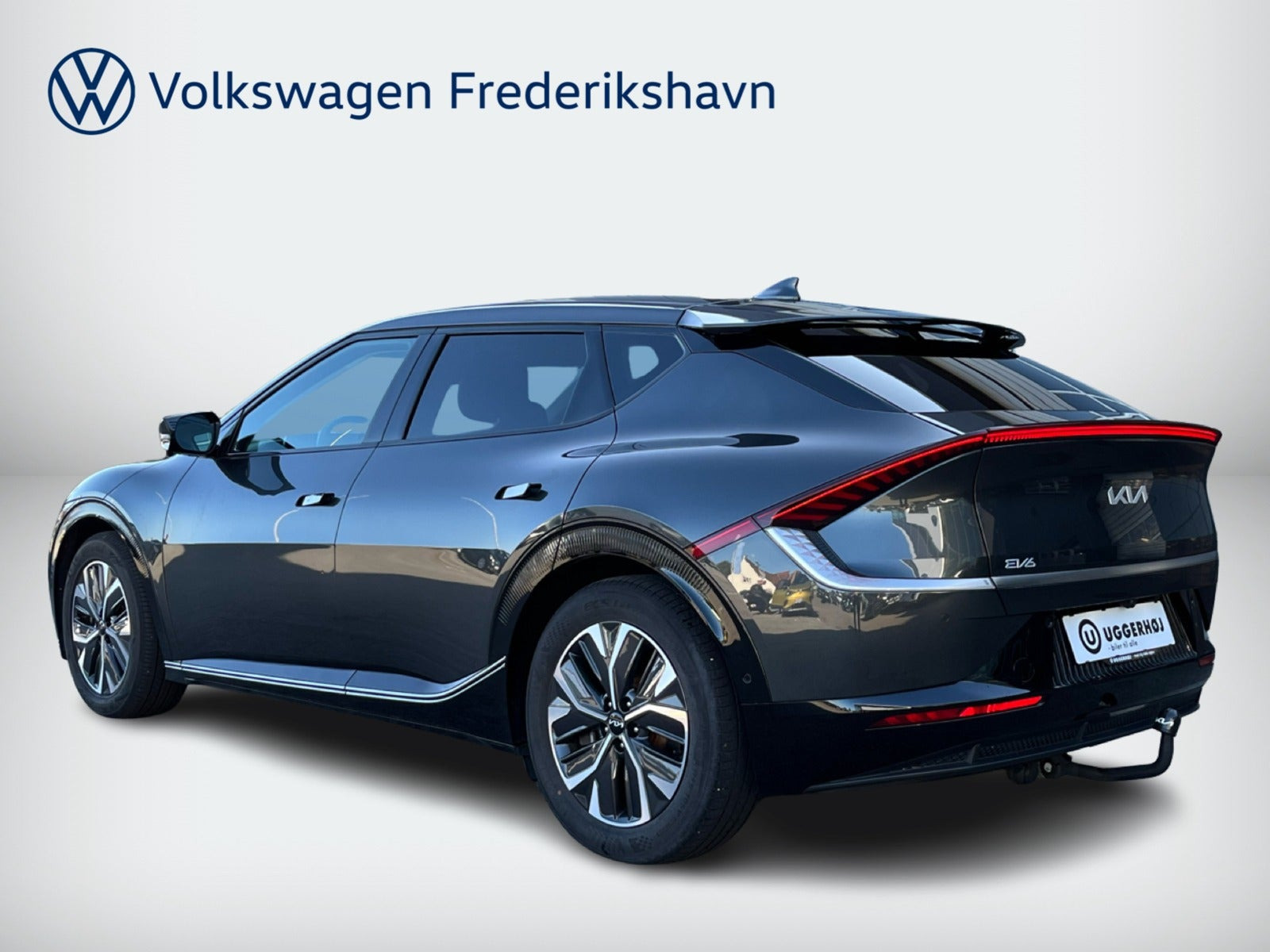 Grå Kia EV6 fra 2022