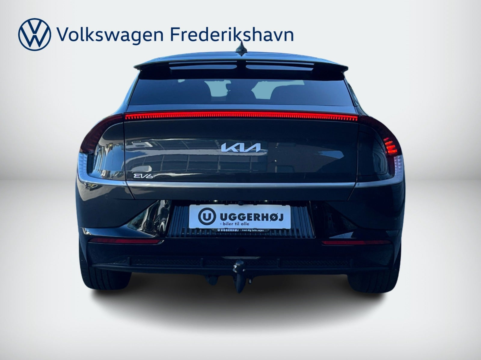 Grå Kia EV6 fra 2022