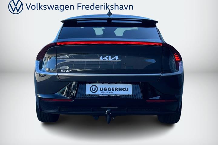 Grå Kia EV6 fra 2022
