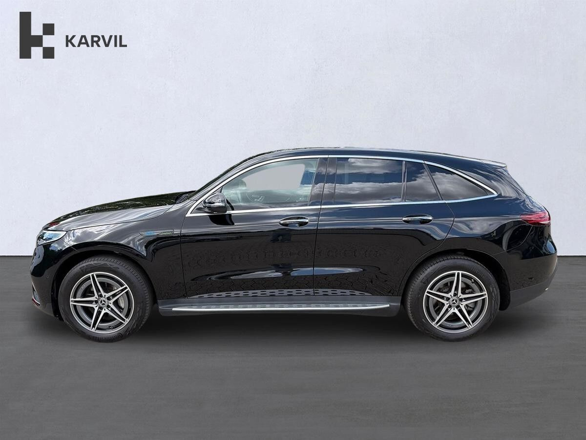 Sort Mercedes EQC400 fra 2022