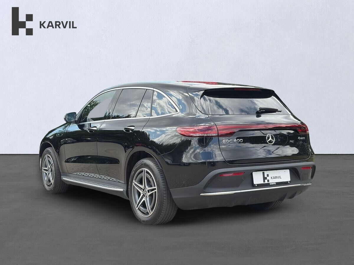 Sort Mercedes EQC400 fra 2022