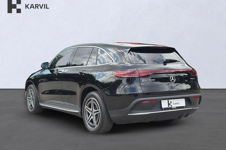 Sort Mercedes EQC400 fra 2022