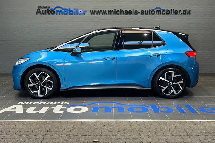 Blå VW ID.3 fra 2024