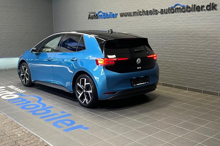Blå VW ID.3 fra 2024