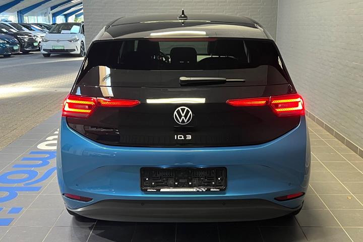 Blå VW ID.3 fra 2024