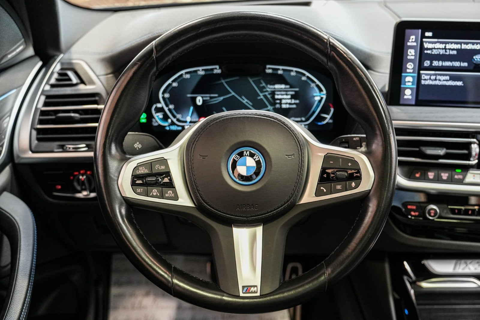 Sort BMW iX3 fra 2023