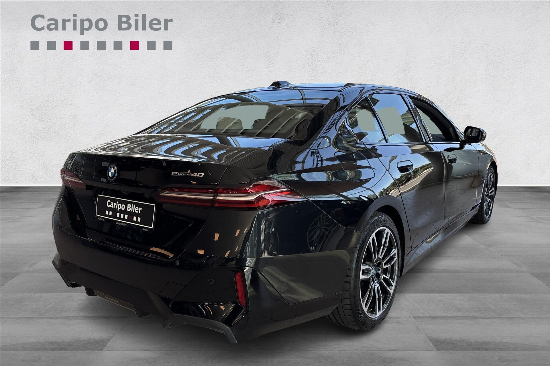 Sort BMW i5 fra 2025