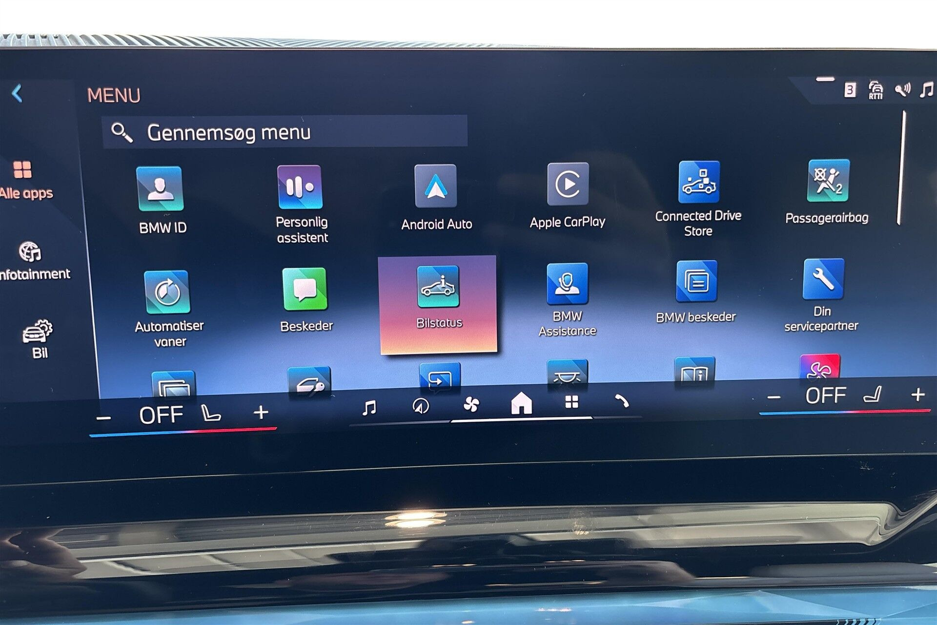 Sort BMW i5 fra 2025