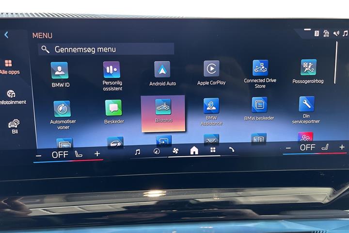 Sort BMW i5 fra 2025