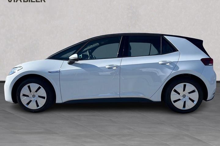 Hvid VW ID.3 fra 2023