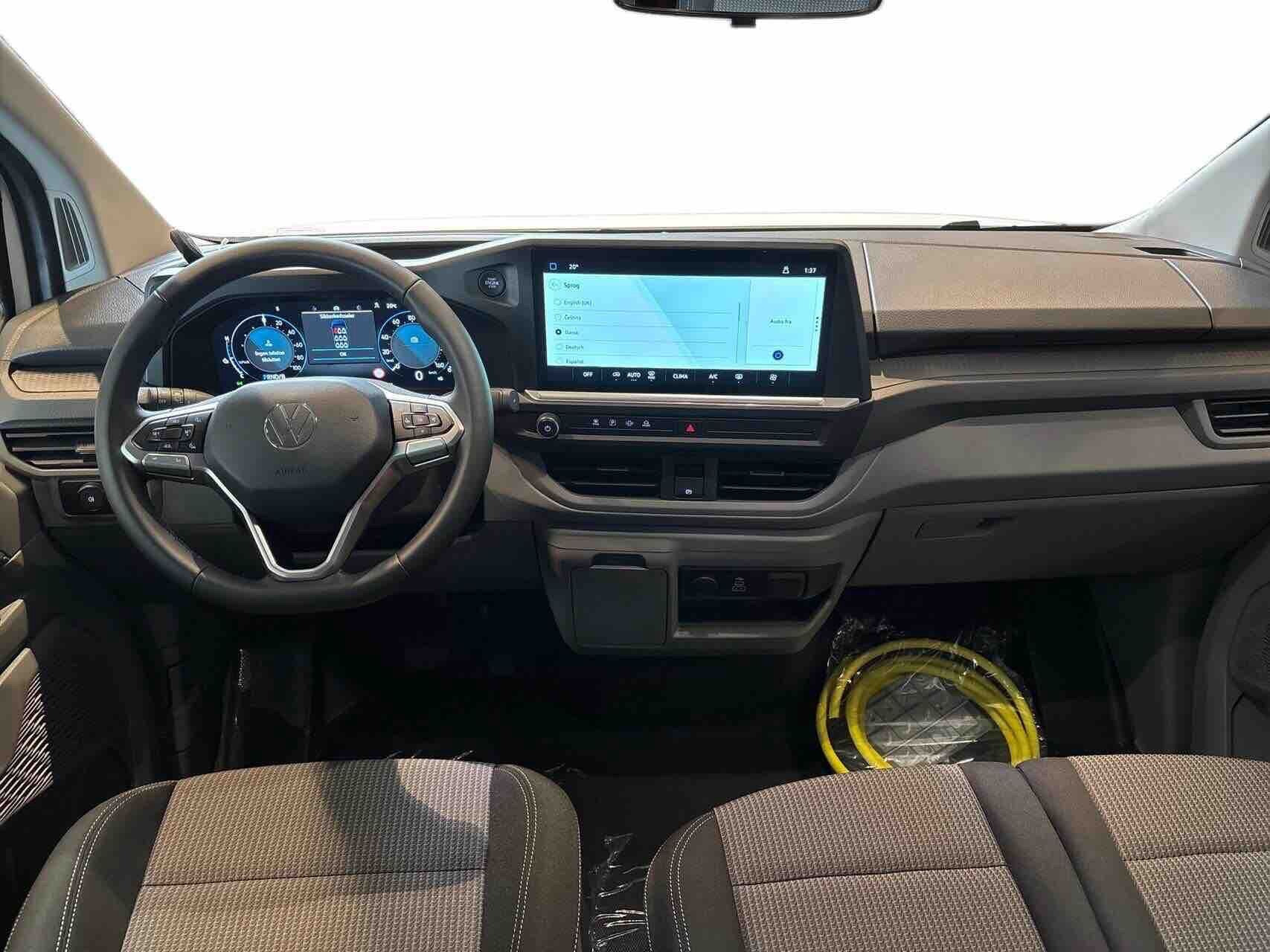 Hvid VW e-Transporter fra 2026