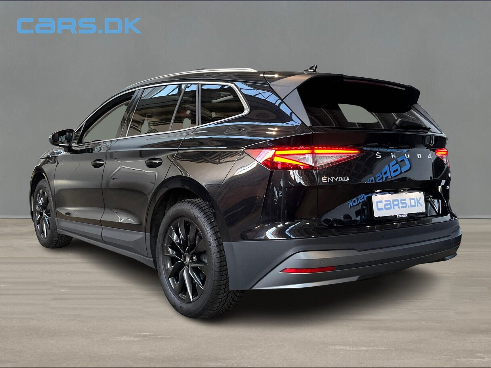 Sort Skoda Enyaq fra 2023