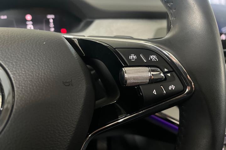 Sort Skoda Enyaq fra 2023