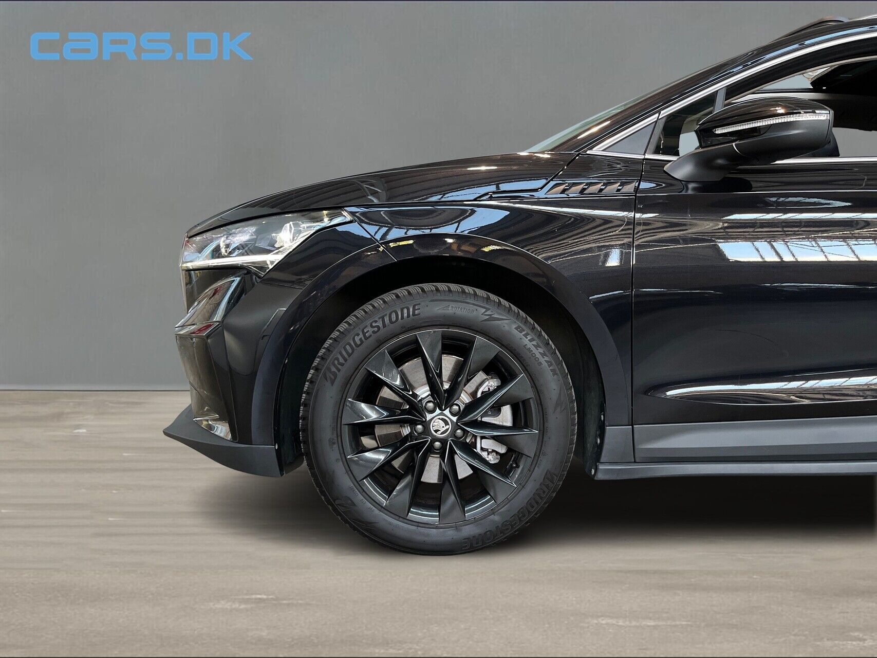 Sort Skoda Enyaq fra 2023