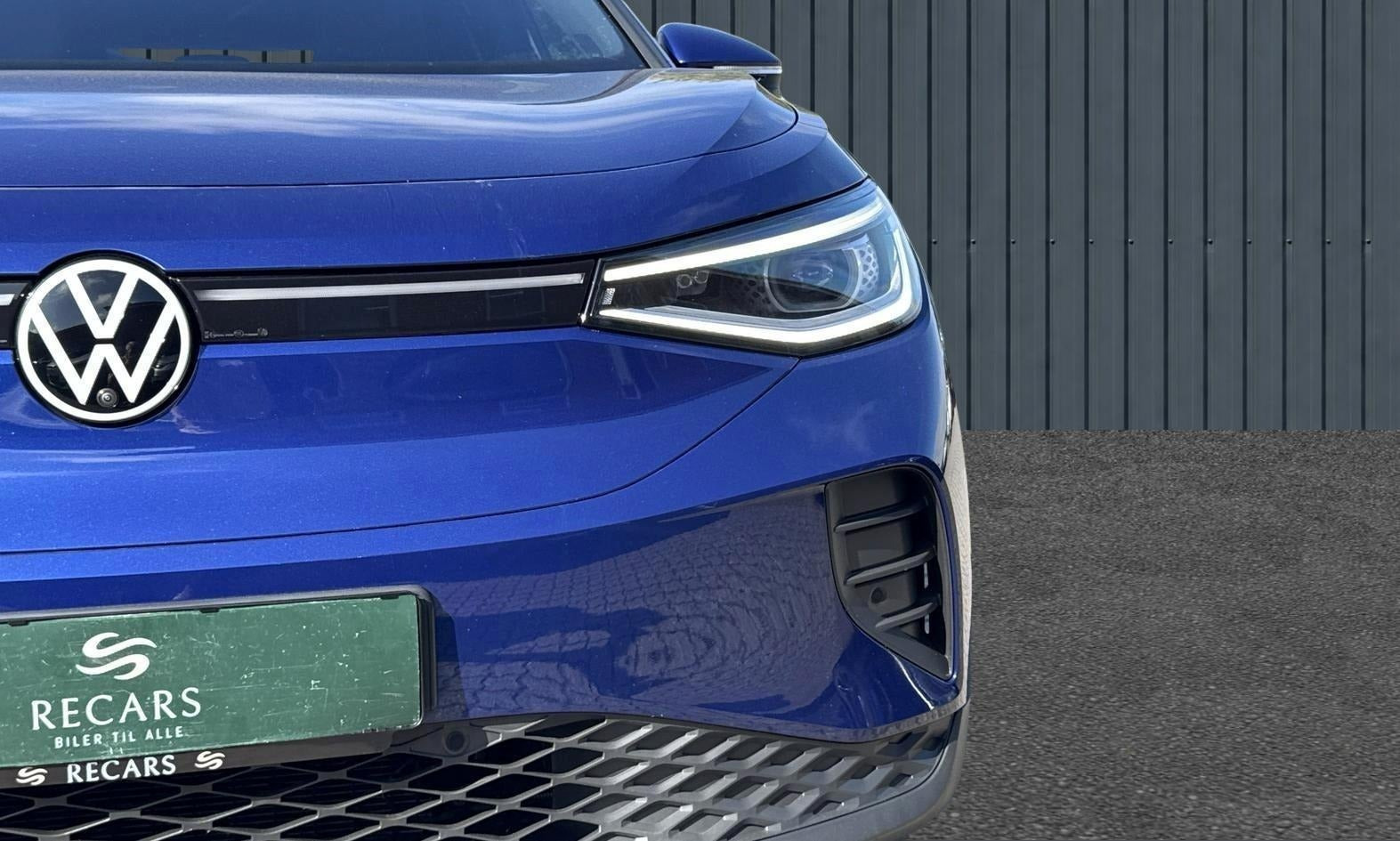 Blå VW ID.4 fra 2024