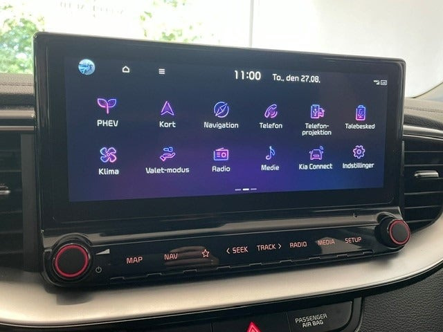Hvid Kia Ceed fra 2021