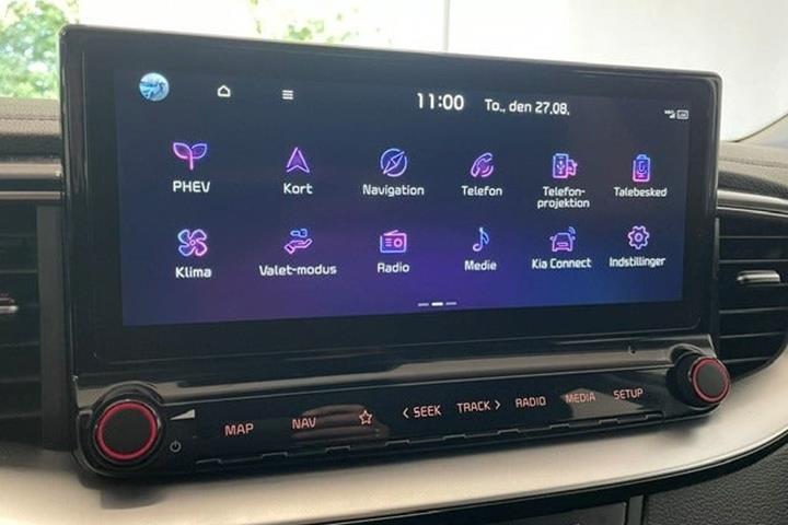 Hvid Kia Ceed fra 2021