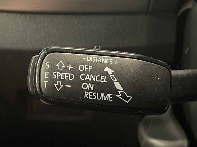 Blå Skoda Fabia fra 2019