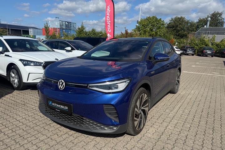 Blå VW ID.4 fra 2022