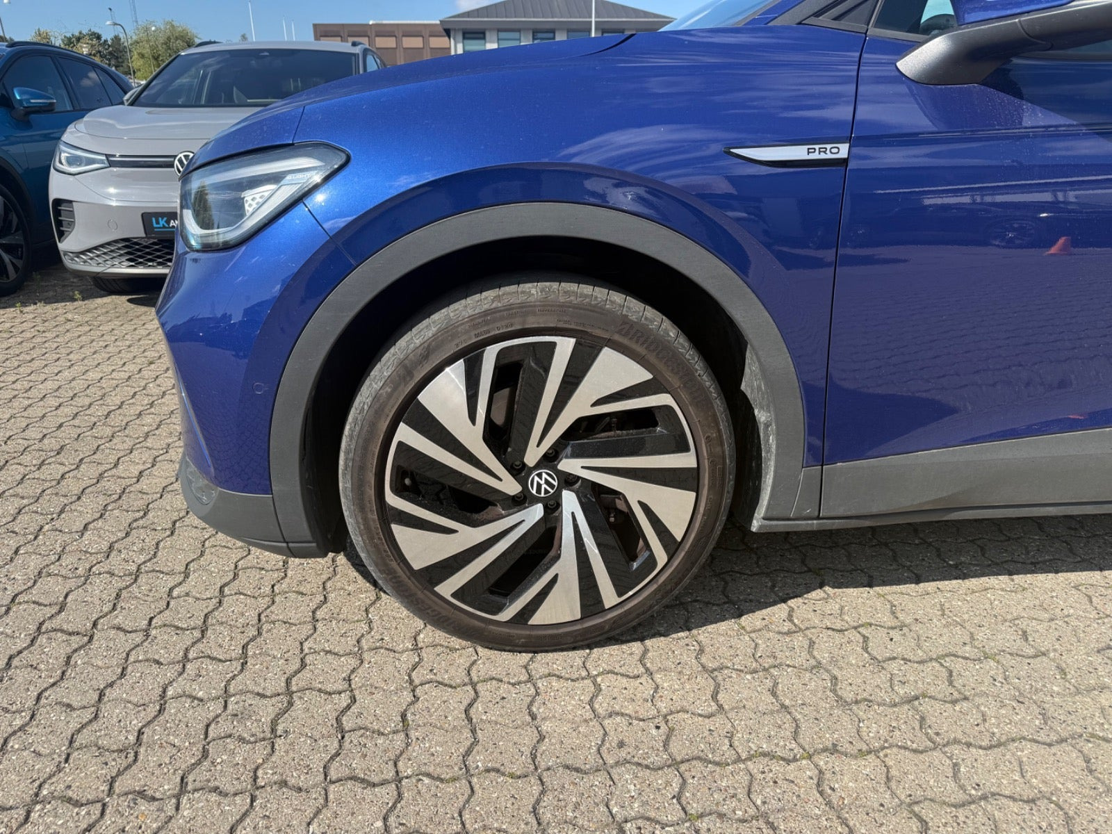 Blå VW ID.4 fra 2022