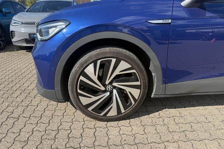 Blå VW ID.4 fra 2022