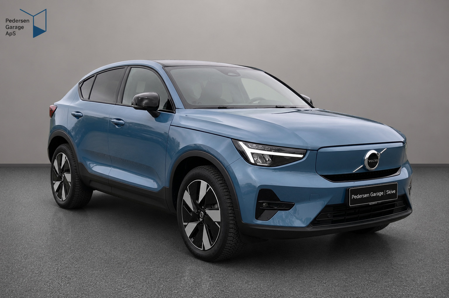 Blå Volvo C40 fra 2024