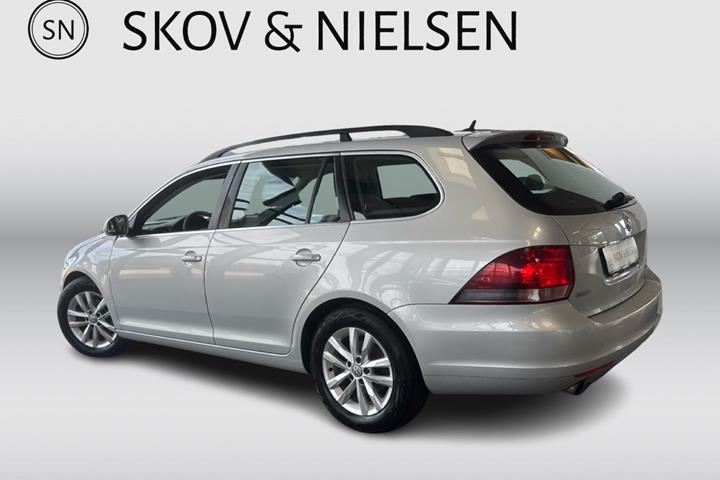 Sølv VW Golf VI fra 2011
