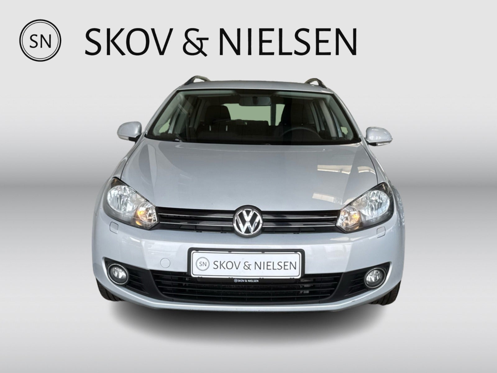 Sølv VW Golf VI fra 2011