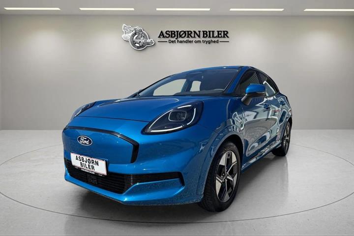 Blå Ford Puma fra 2025 set udefra