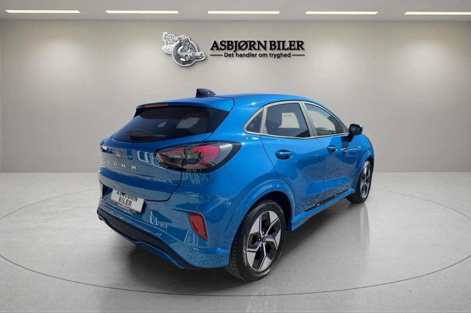 Blå Ford Puma fra 2025