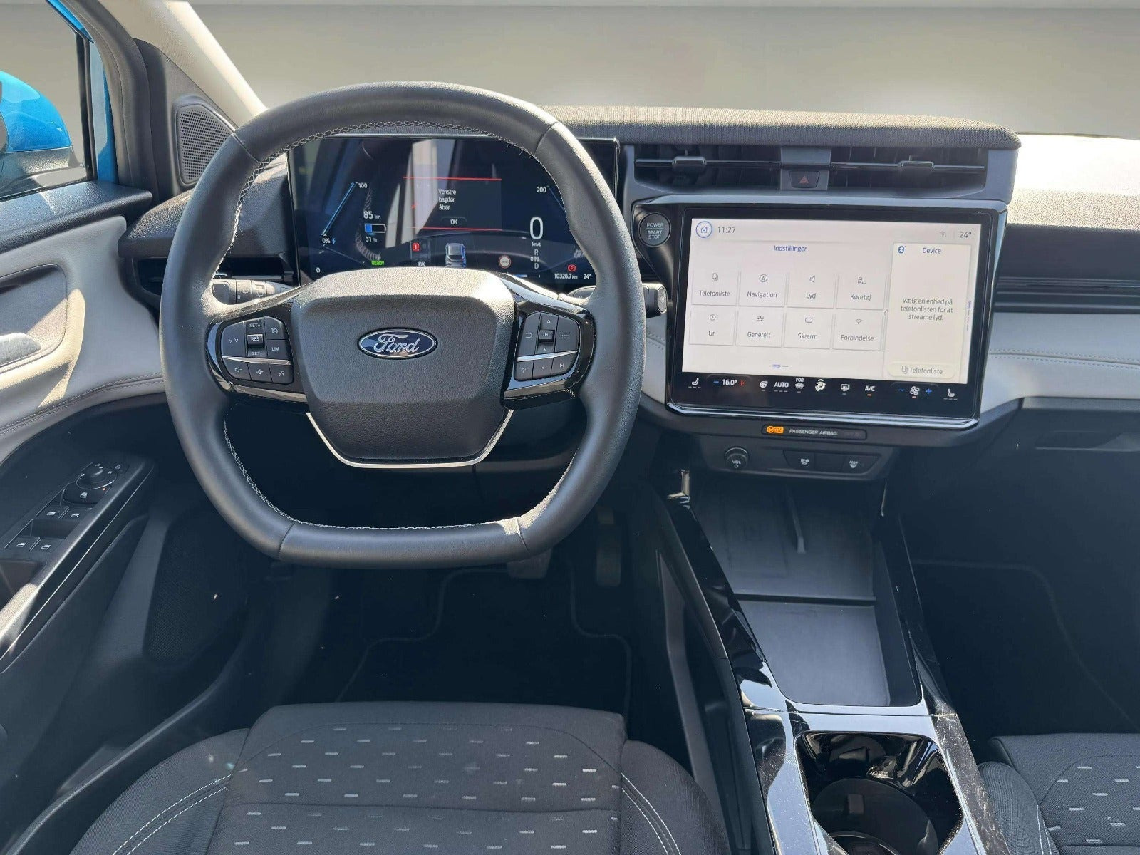 Blå Ford Puma fra 2025