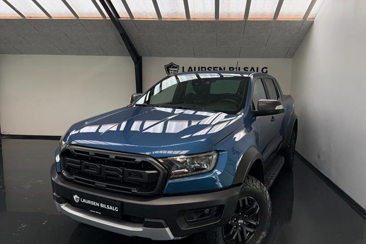 Blå Ford Ranger fra 2019