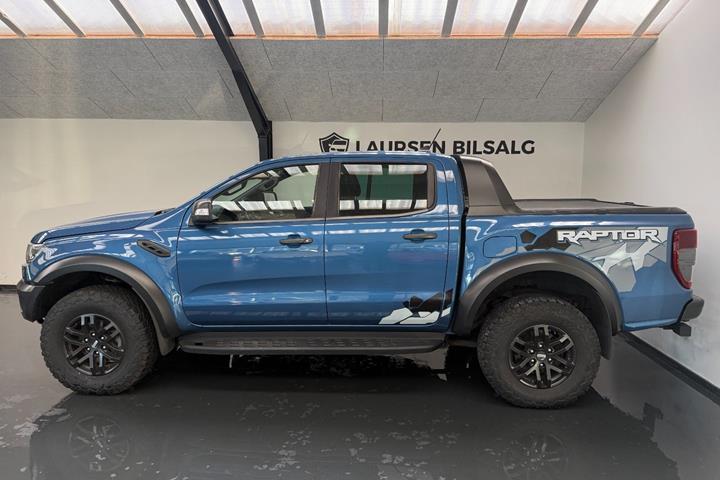 Blå Ford Ranger fra 2019
