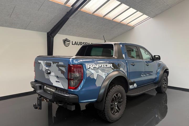 Blå Ford Ranger fra 2019