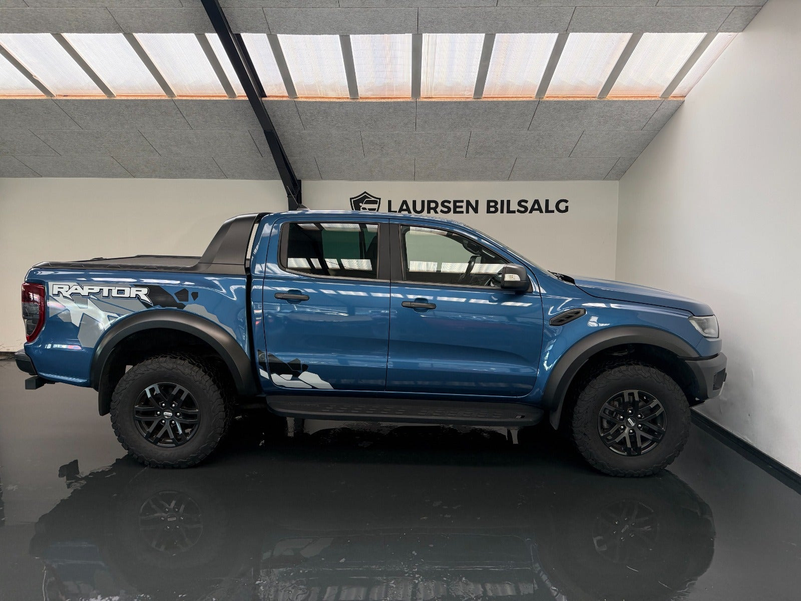 Blå Ford Ranger fra 2019
