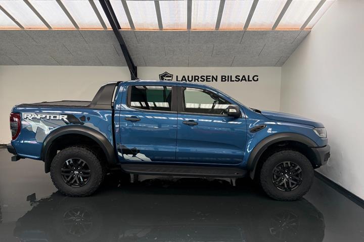 Blå Ford Ranger fra 2019