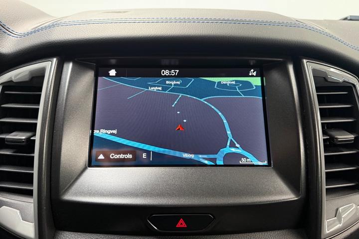 Blå Ford Ranger fra 2019