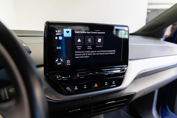 Blå VW ID.4 fra 2023