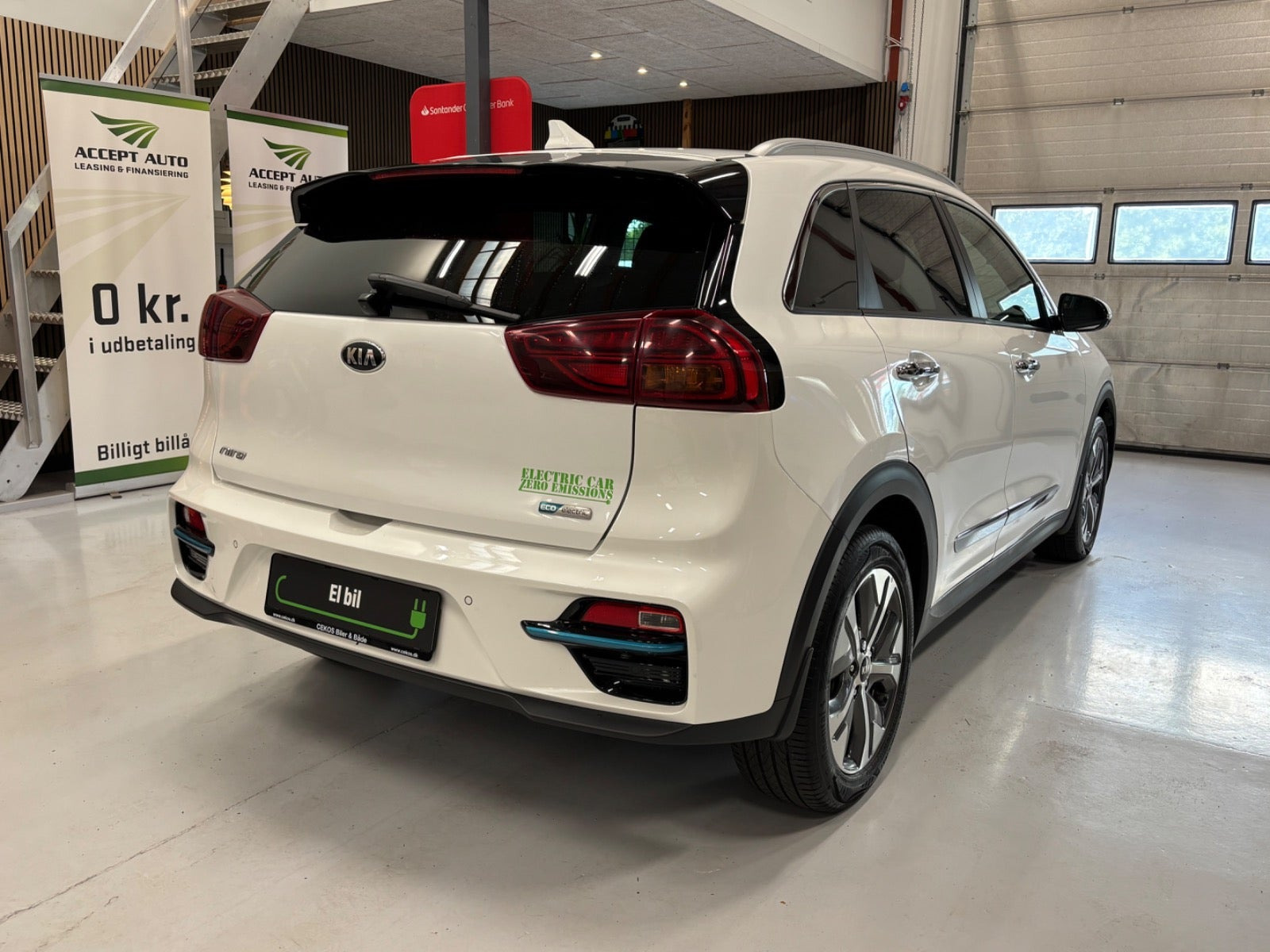 Hvid Kia e-Niro fra 2021